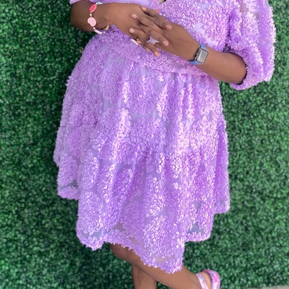 ELOQUII Sheer Dress size 24 - Picture 3 of 3